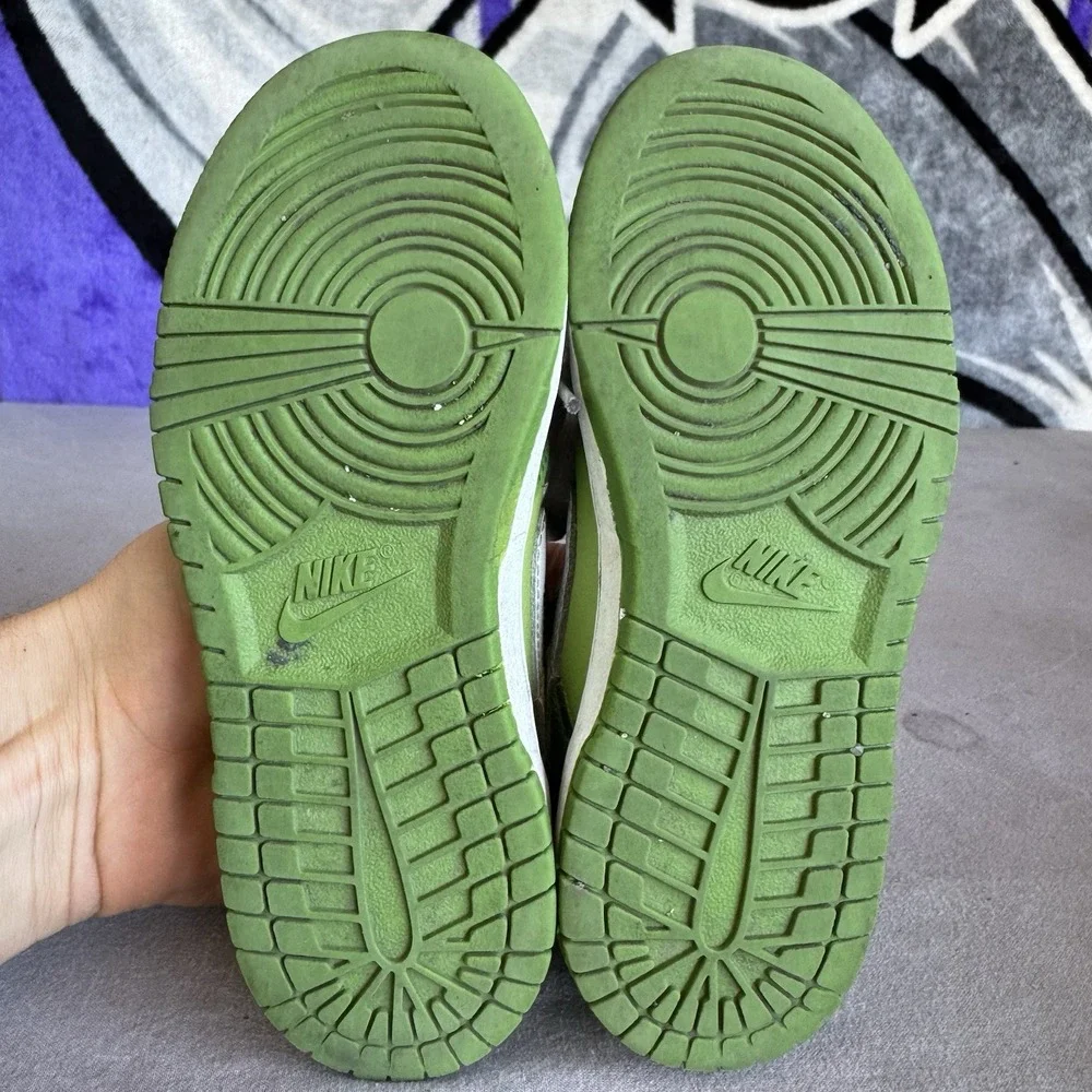Size 11.5c - Nike Dunk Low Chlorophyll PS - DH9756-301